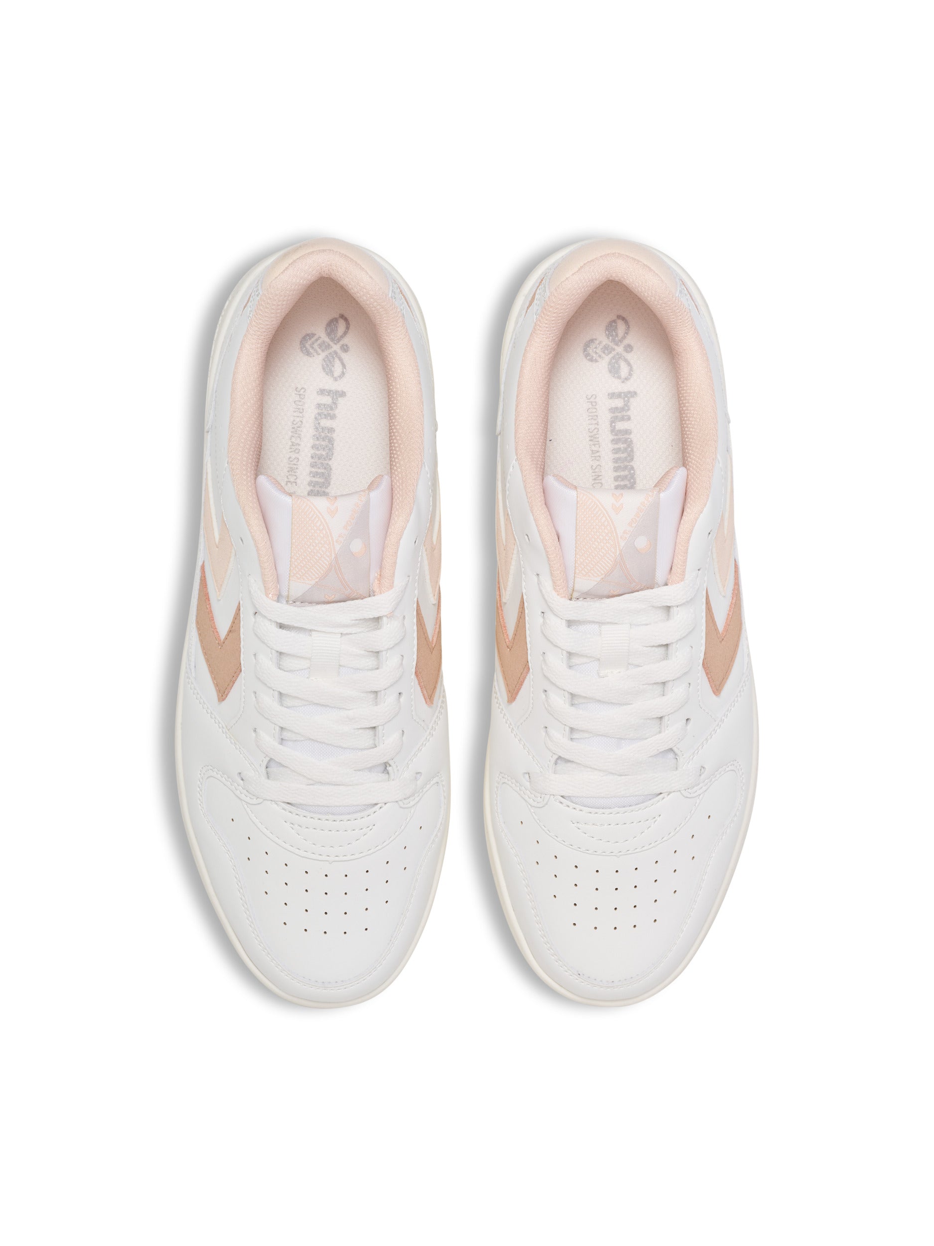 9558-WHITE/SOFT PINK/MAHOGANY ROSE