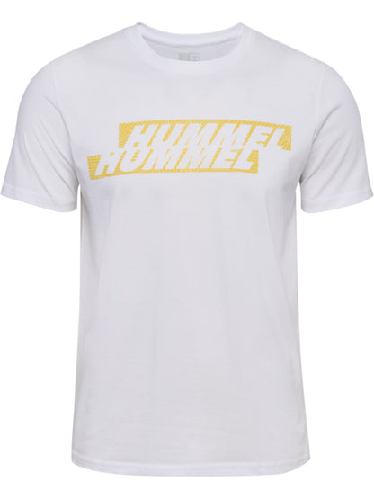 hmlGRAPHIC DISPLACED LOGO TEE
