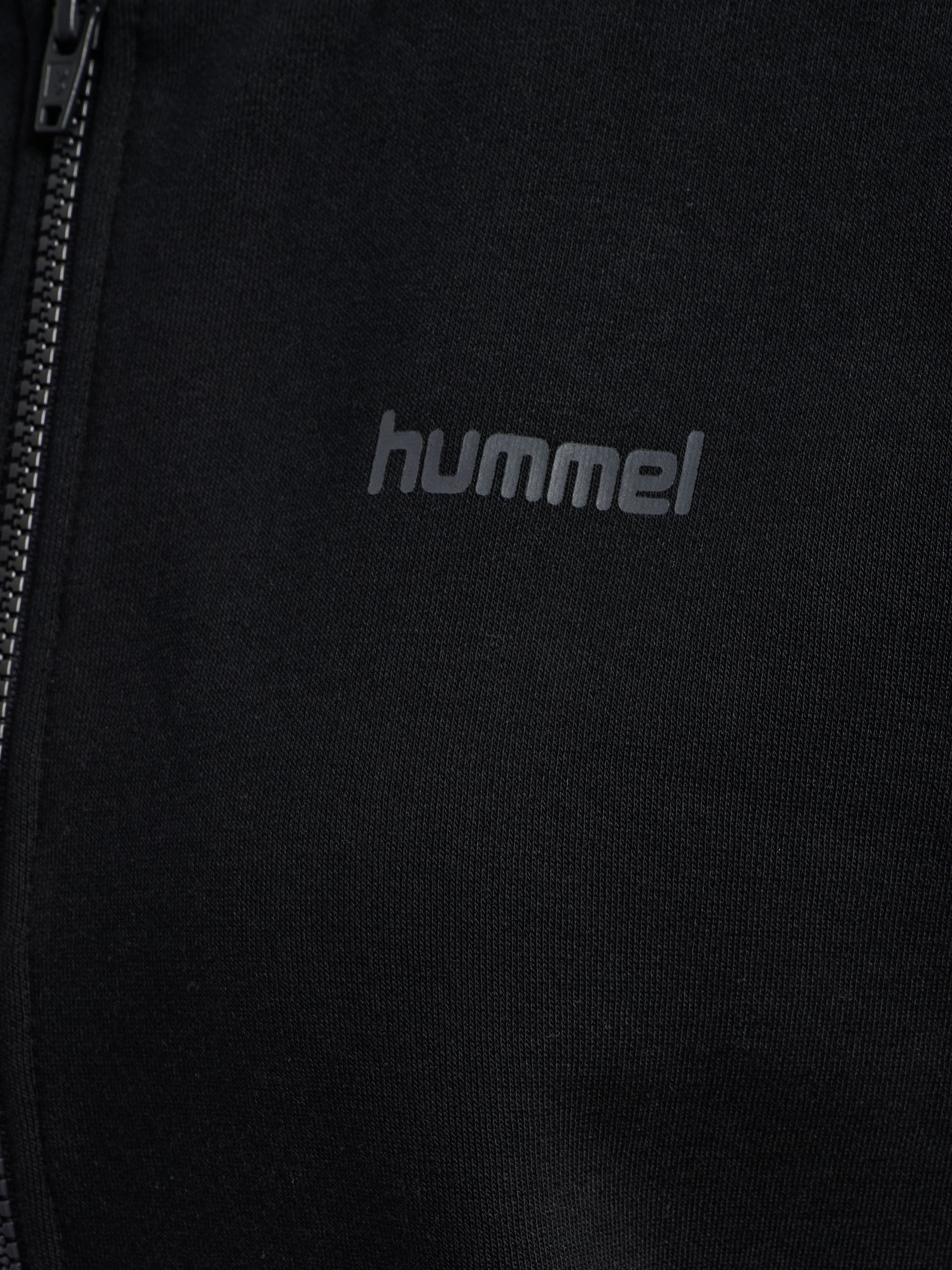 hmlKEEPER CHEVRON W ZIP HOODIE – BLACK
