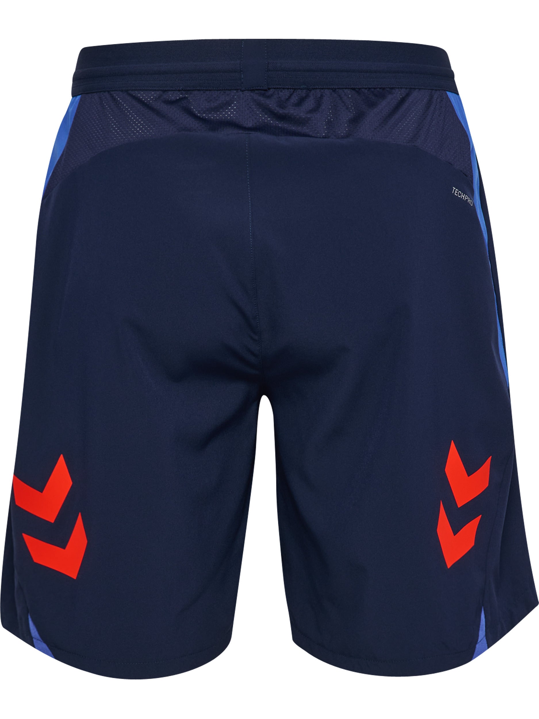 hmlBLAZE26 PRO TRAINING SHORTS – MARINE/CHERRY TOMATO