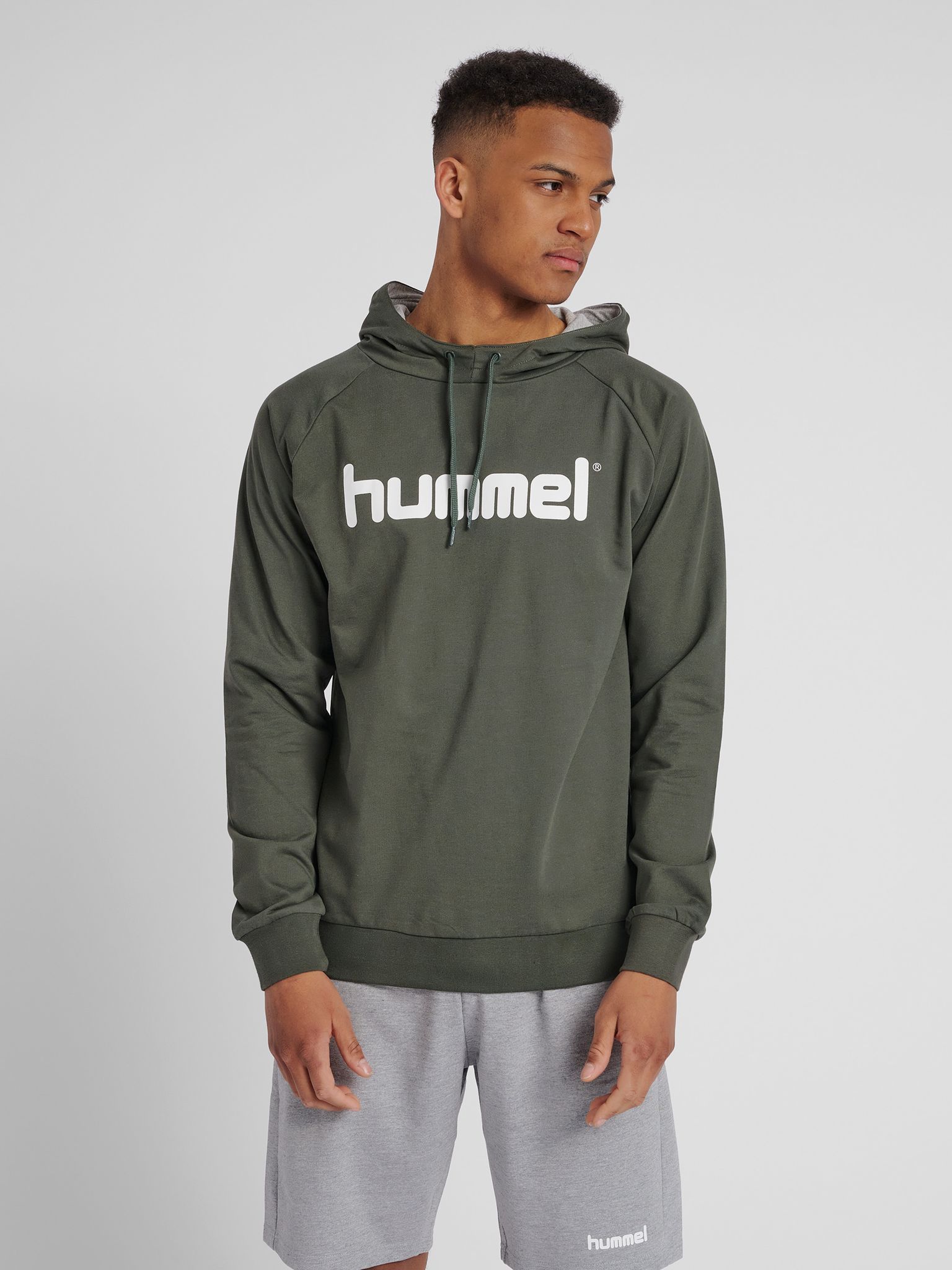 HMLGO COTTON LOGO HOODIE