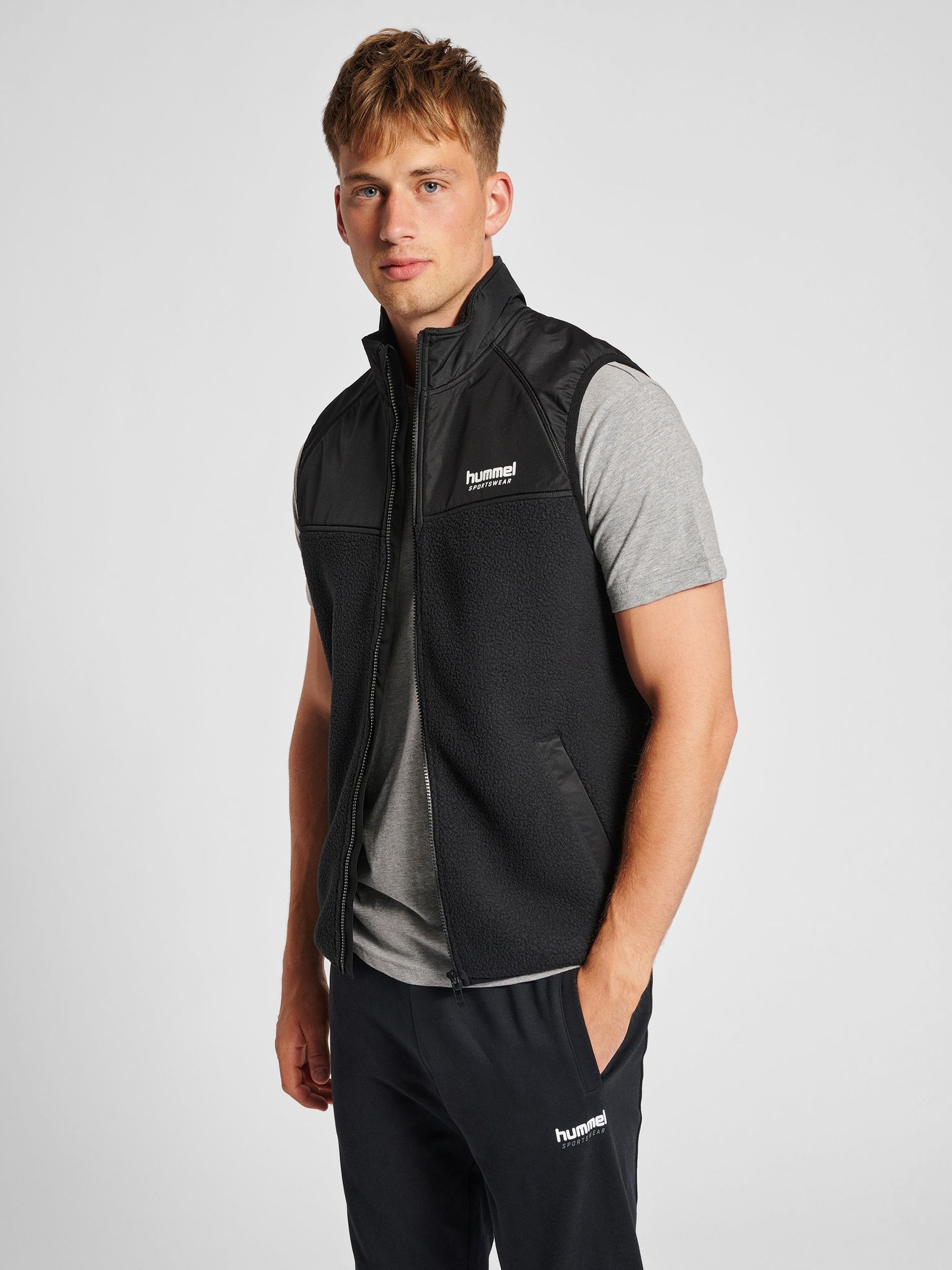 hmlLGC CHARLEY FLEECE WAISTCOAT