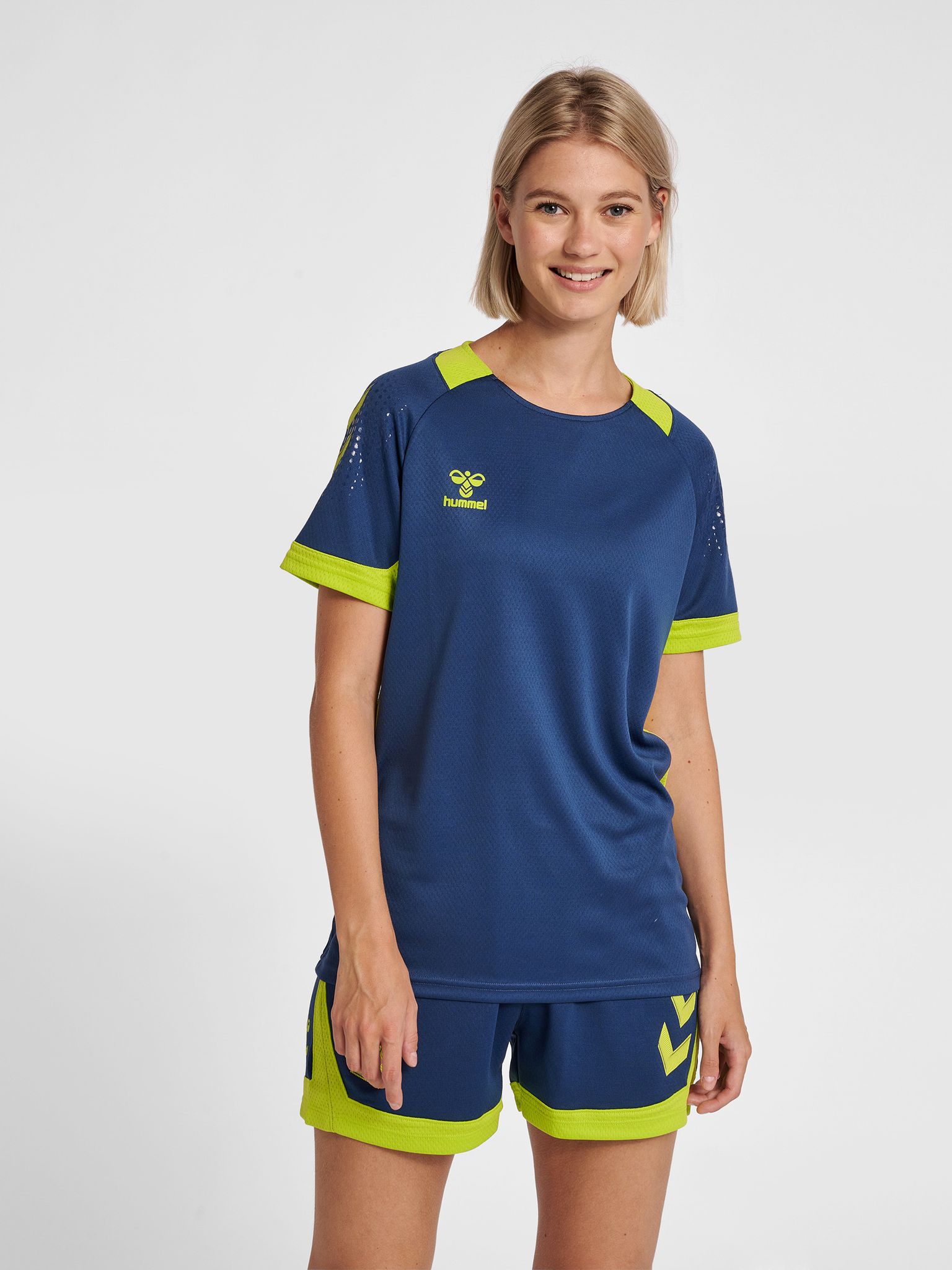 hmlLEAD S/S POLY JERSEY WOMEN