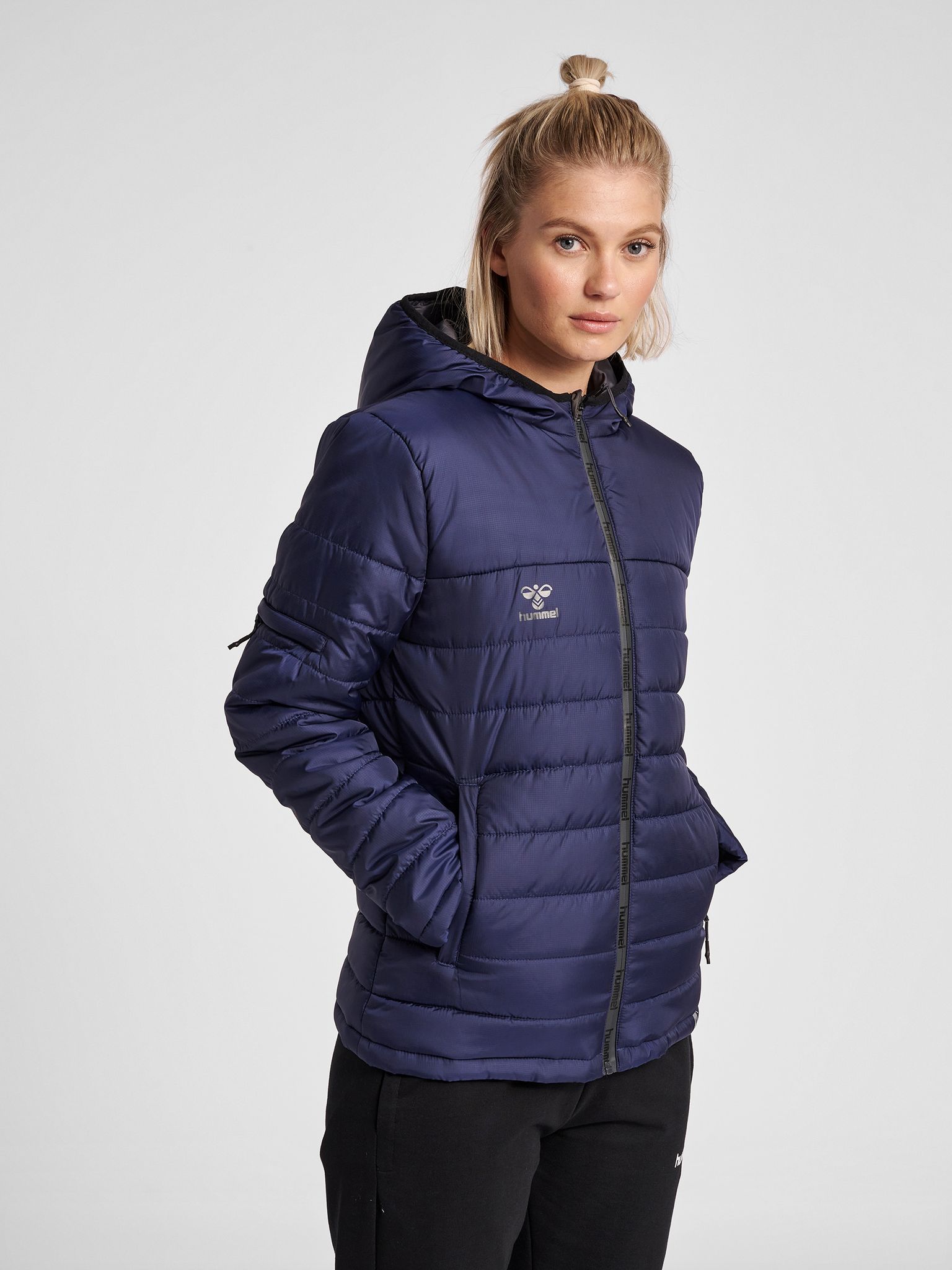 HMLNORTH QUILTED HOOD JACKET WOMAN