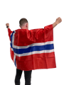 NORGE FLAGG / FLAGGKAPPE